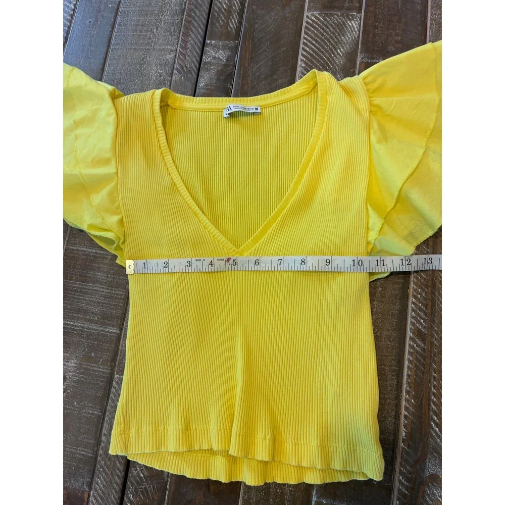 Zara vibrant yellow